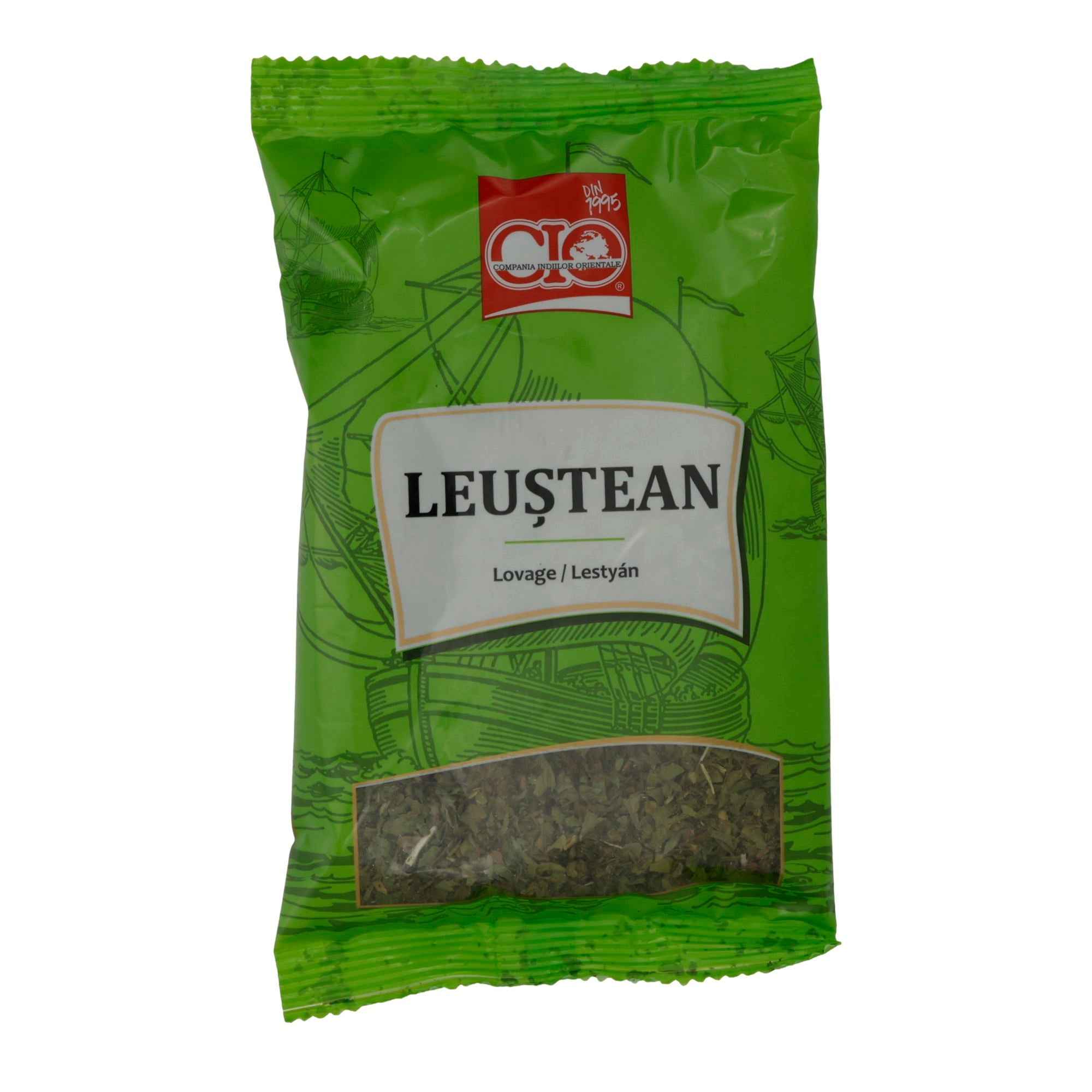 Leuștean (Lovage) Cio | Kraut | Getrocknete Kräuter für aromatische Gerichte | 20 g CIO